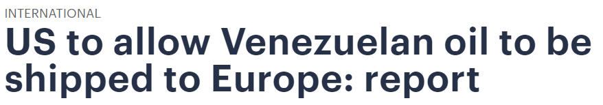Venezuela Oil News Headline